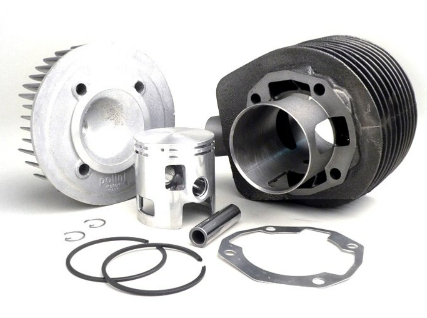 Kit gruppo termico in ghisa Polini 177cc d.63 Vespa PX LML Cosa