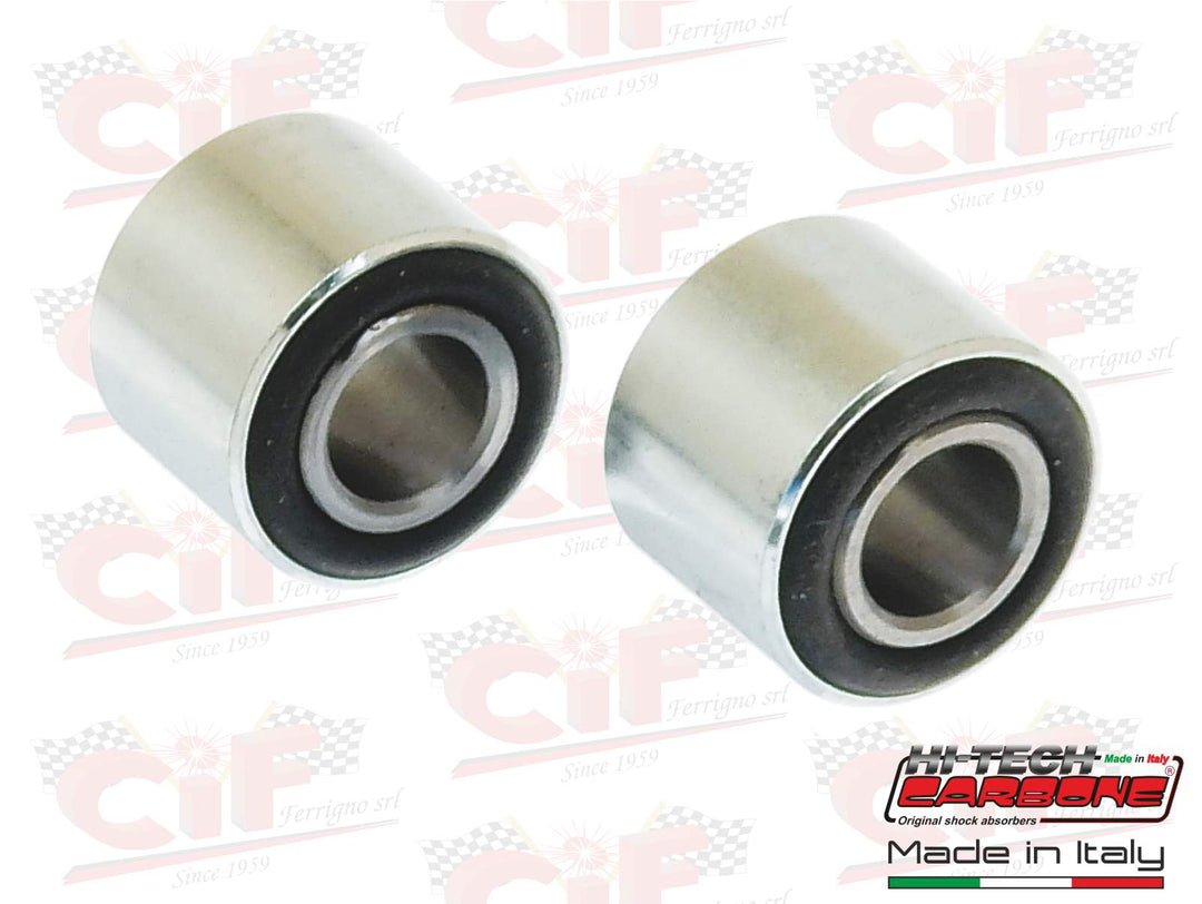 Coppia silent block ammortizzatori posteriori Carbone Vespa GTS GT GTV 125 200 250 300