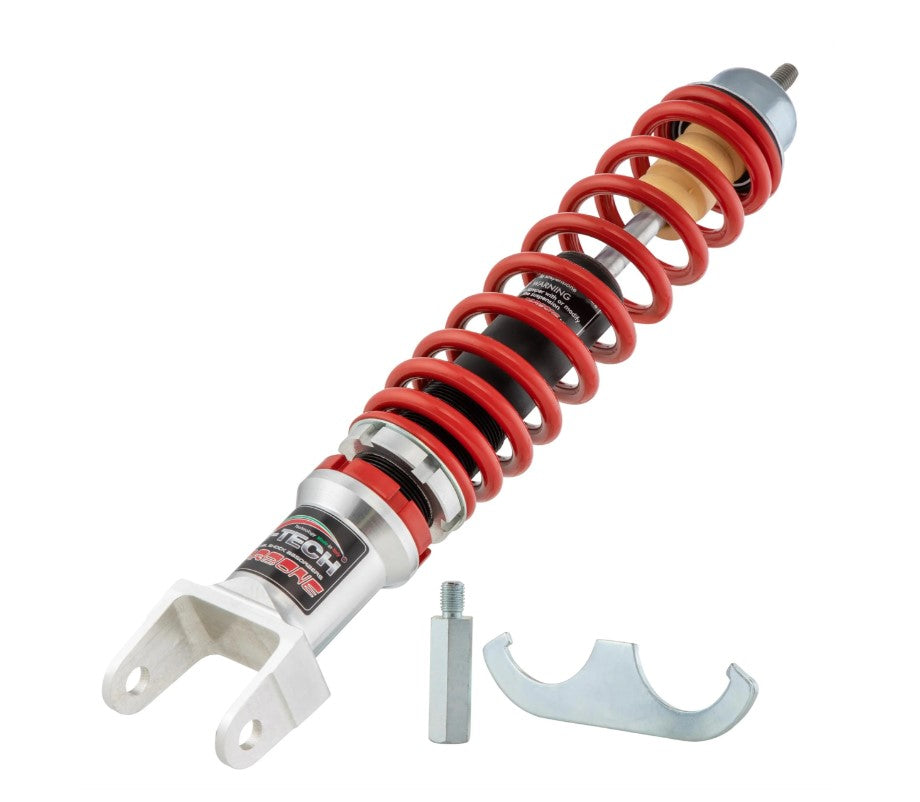 Ammortizzatore posteriore Carbone Hi Tech regolabile rosso Vespa 50 90 125 150 200