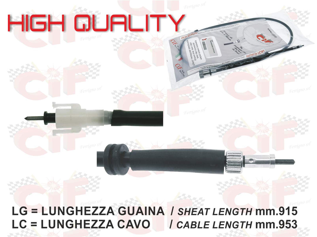 Cavo trasmissione contachilometri Piaggio Zip 50 RST
