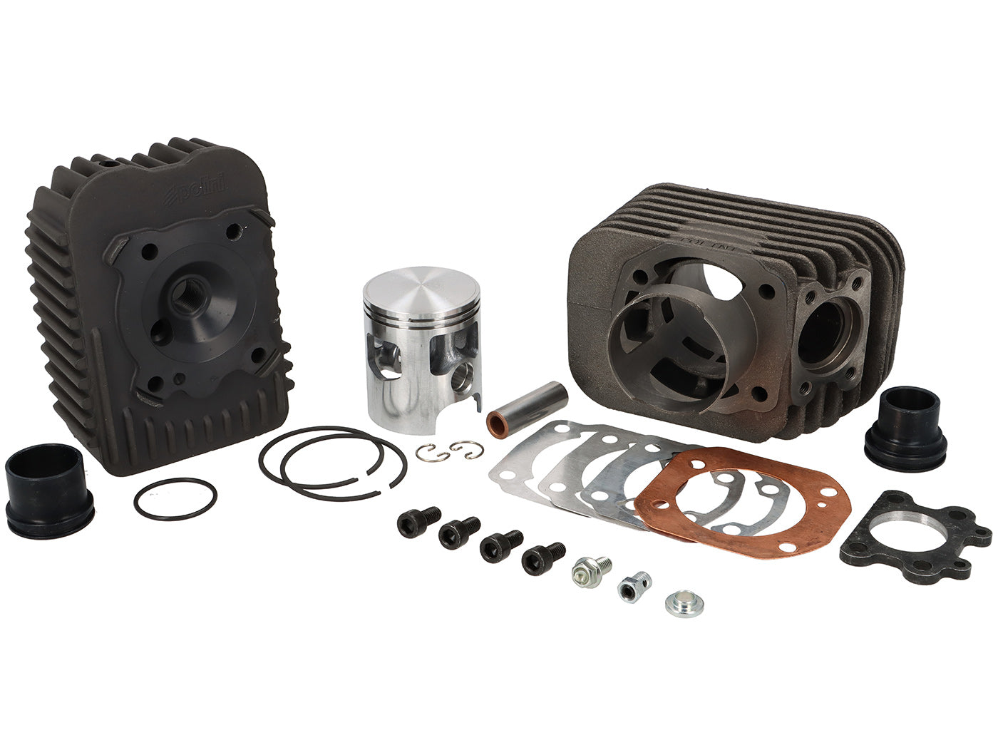 Kit Gruppo Termico Cilindro 75cc A 6 Travasi Per Vespa PK50 - Diametro 47mm - Foto 4