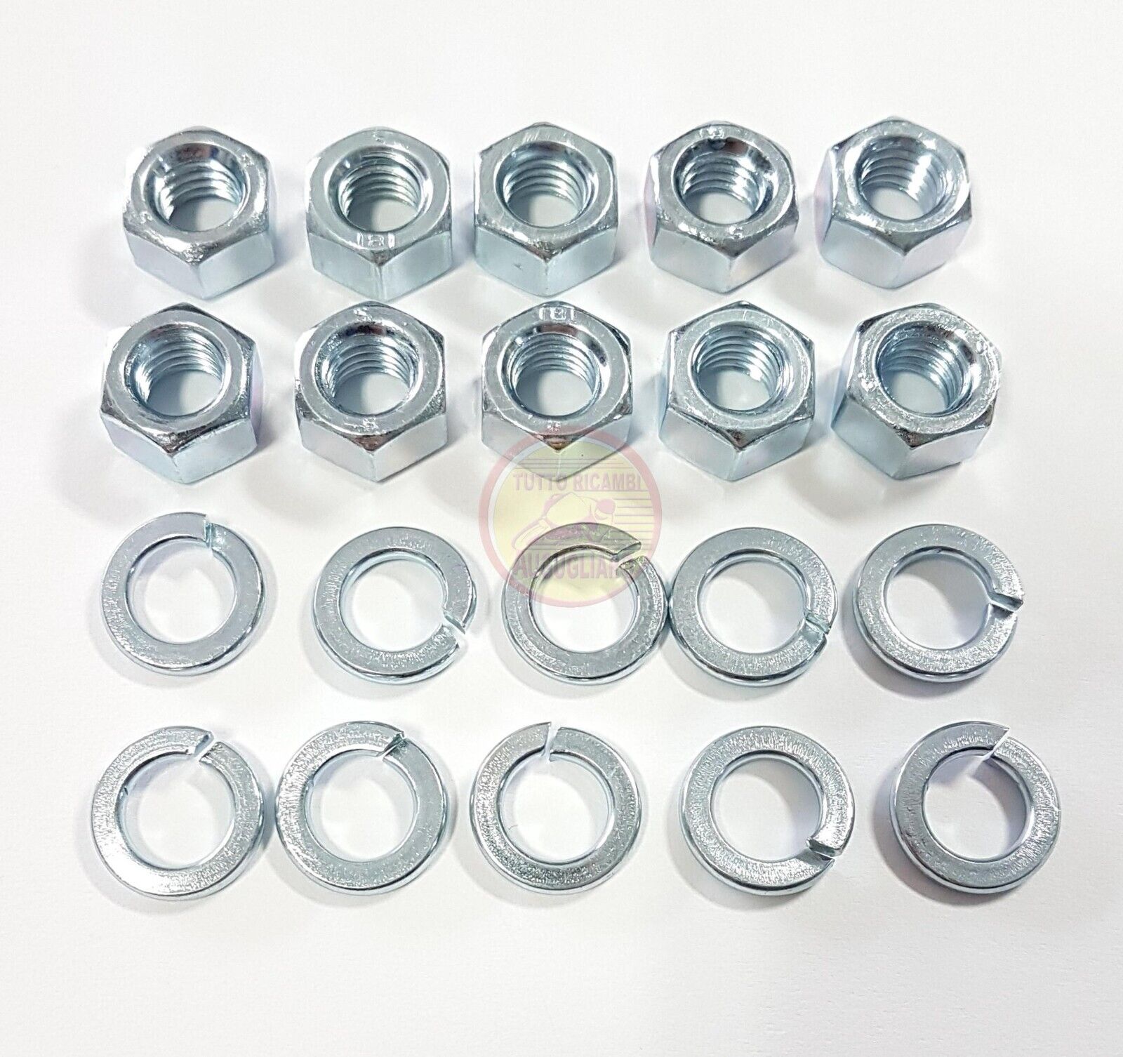 Rondelle M8 BZP (Ottonate) Diametro 25mm - Confezione Da 50 - KPUK - Nuove