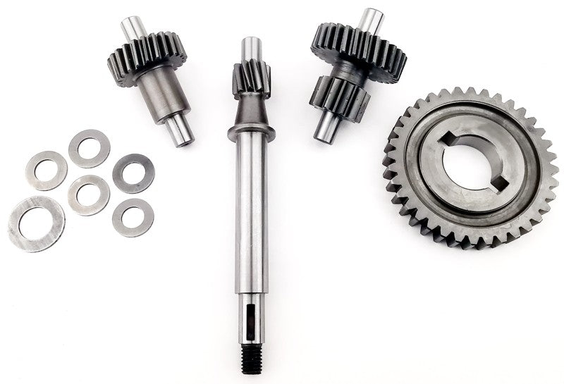 Kit ingranaggi trasmissione Pinasco 12.3 giri Piaggio Ciao Si Bravo con variatore
