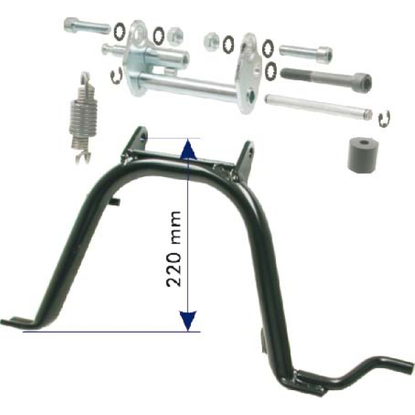 Kit cavalletto centrale con modifica per Aprilia Scarabeo 50 - Beta Ark