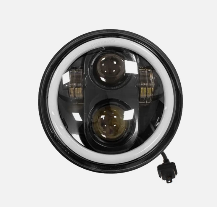 Faro fanale anteriore led Evok Vespa PE PX ARCOBALENO MILLENIUM 1250 150 200 1981-2017