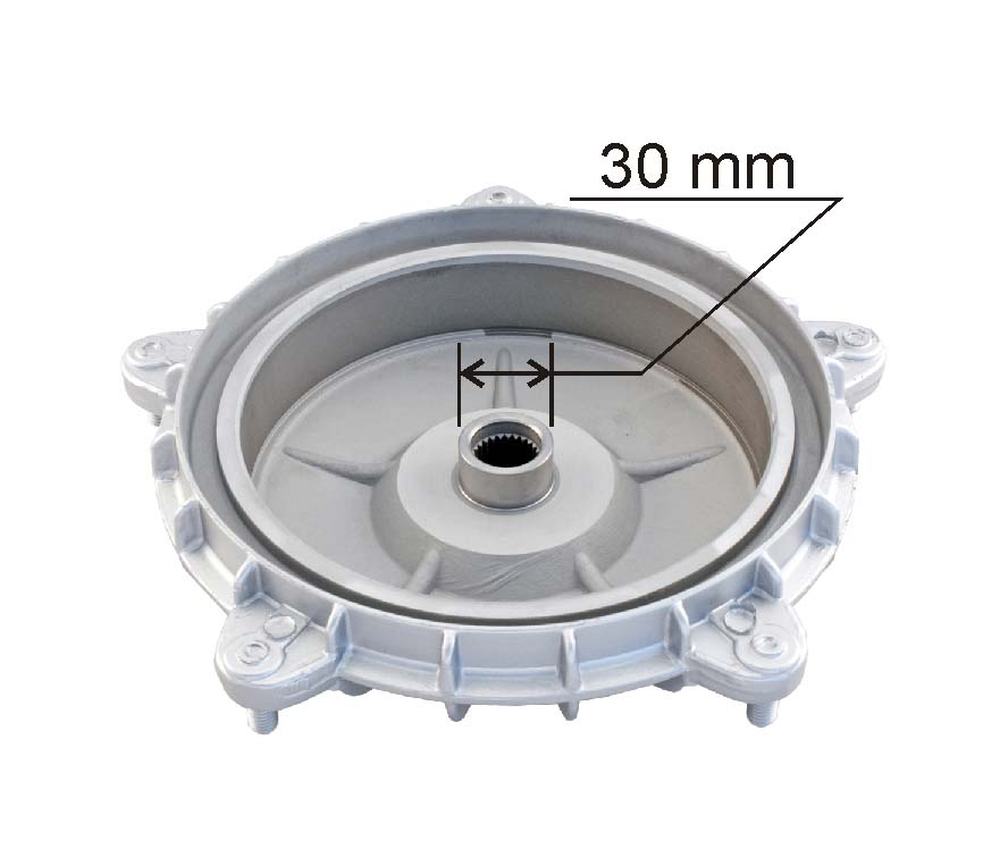 Tamburo freno posteriore Vespa PX ARCOBALENO 125 150 200 mozzetto da 30mm