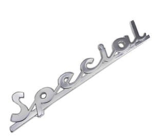 Targhetta scritta posteriore Vespa 50 "Special" 3 marce