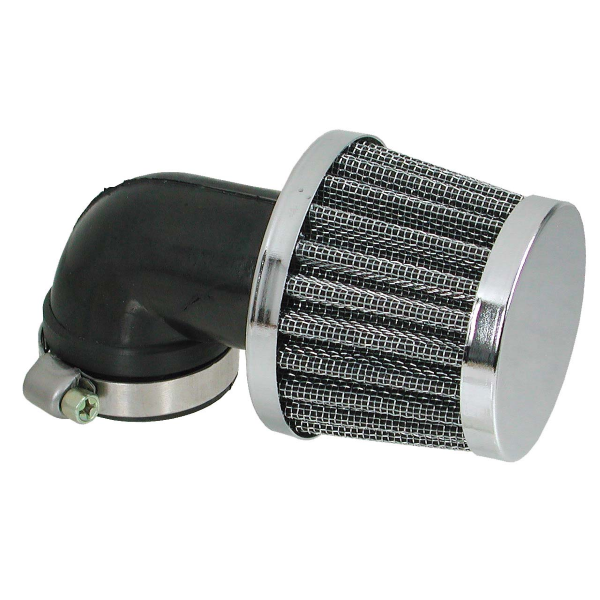 Filtro aria carburatore curvato a 90° universale Scooter Moto d.35mm