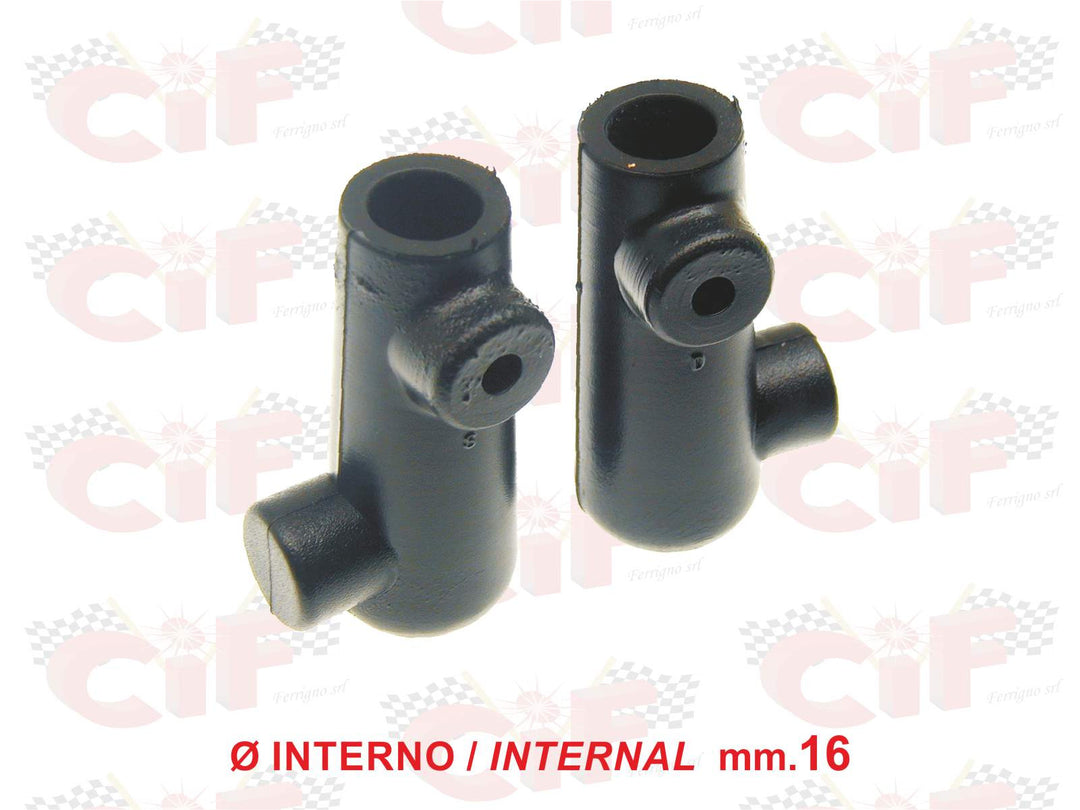 Coppia piedini cavalletto diametro 16 per Vespa 50 90