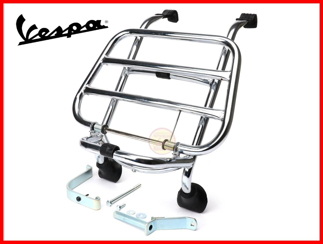 Portapacchi anteriore cromato Vespa GTS 125 200 250 300