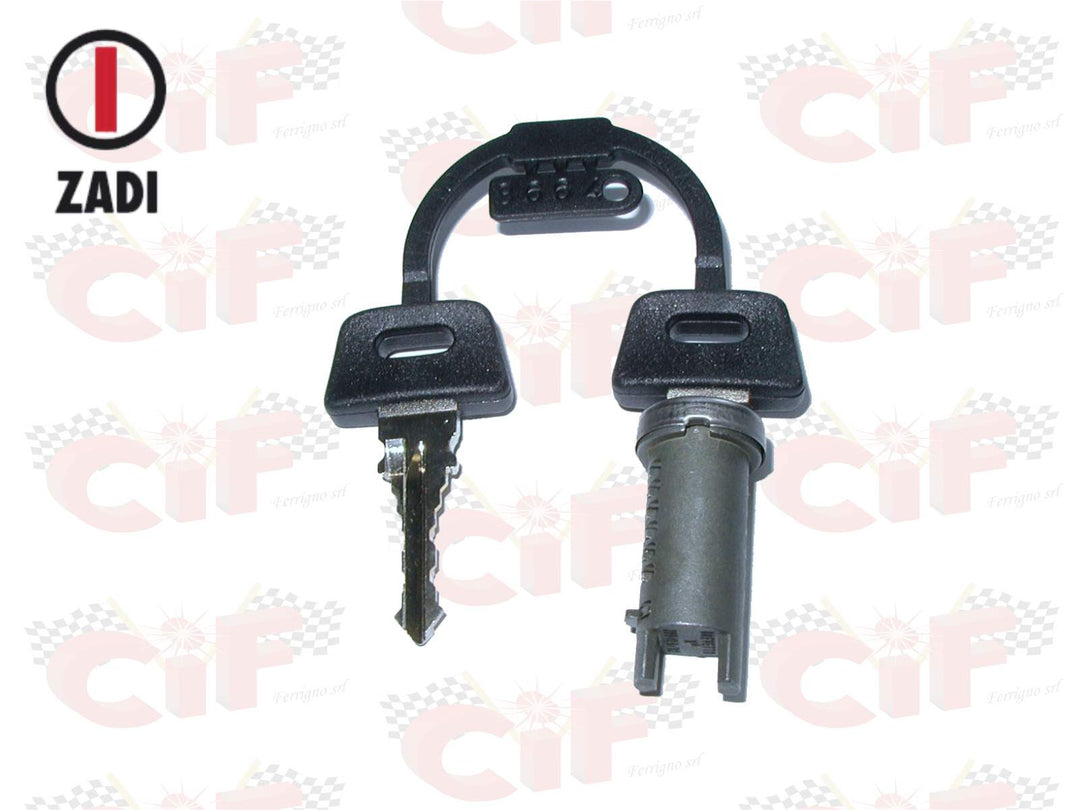 Kit cilindretto serratura con chiavi Gilera Piaggio Sfera Zip Vespa PK