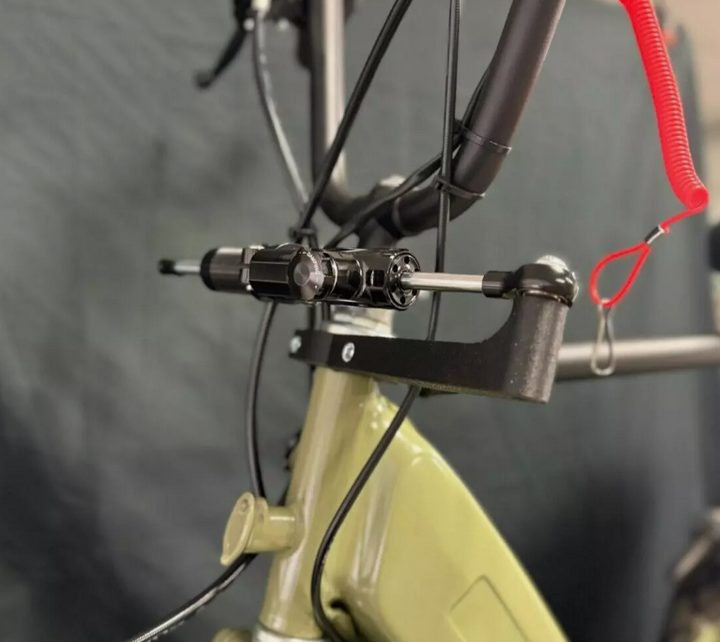 Ammortizzatore di sterzo argento Piaggio Ciao 50 tutti i modelli (Tranne Ciao Mix, Ciao 30th anniversary)