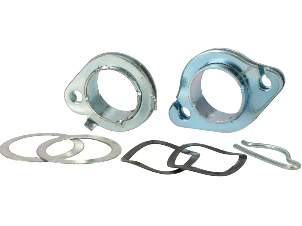 Kit pulegge carrucole complete di rondelle comandi cambio e gas Vespa 50 90 125 150 180