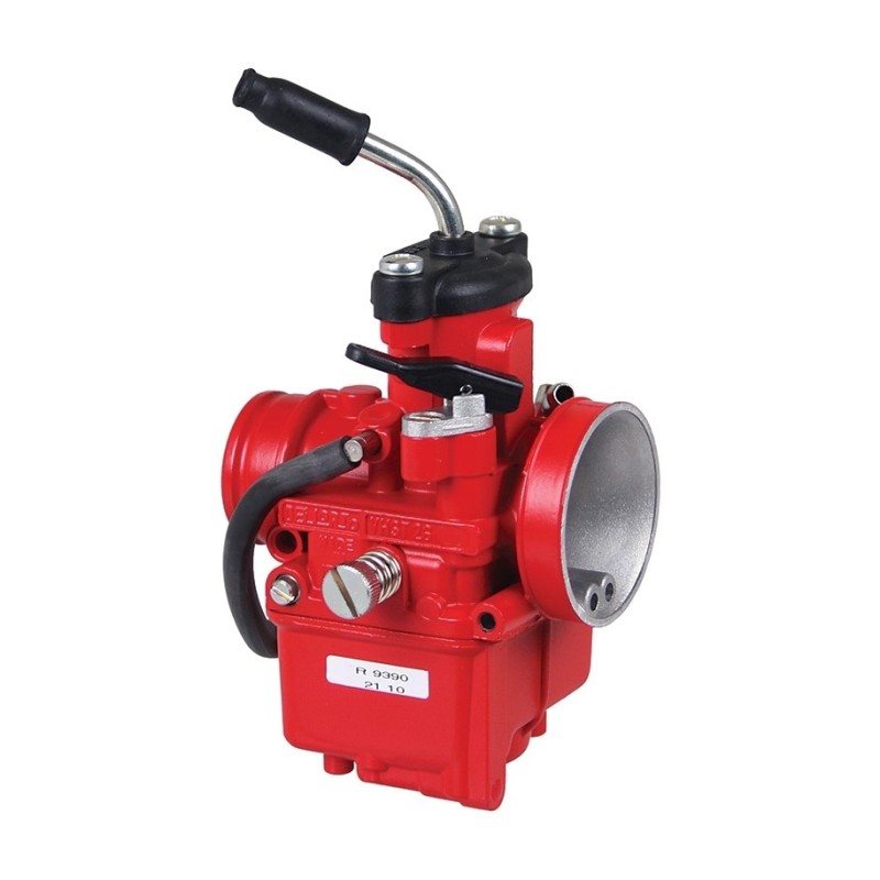 Carburatore dellorto VHST 26 BS rosso valvola piatta aria manuale a leva Scooter