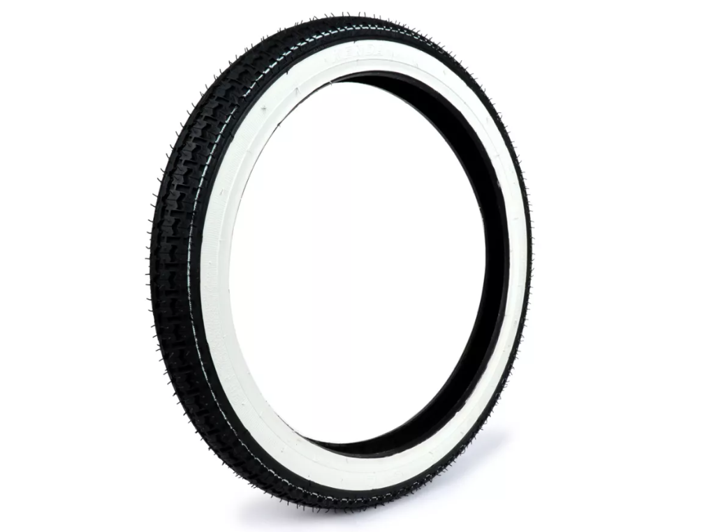 Pneumatico copertone Kenda fascia bianca 2.25-16 TT 31L ciclomotori Piaggio Ciao Si Bravo (RUOTE DA 16)
