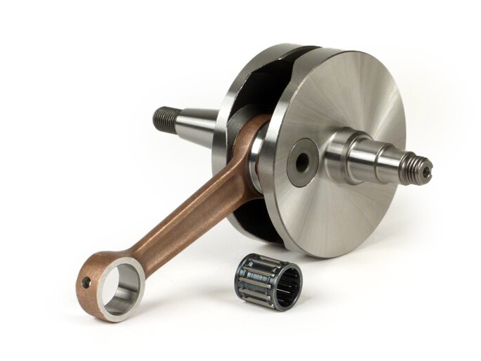 Albero motore spalle piene BGM PRO corsa 51 cono 24 Vespa ETS PK XL 125 ET3 PRIMAVERA SPECIAL PREORDINA