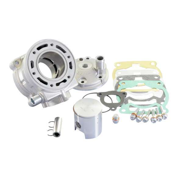 Kit gruppo termico cilindro Polini in alluminio Evo Pre d.50 100cc scooter Piaggio a liquido