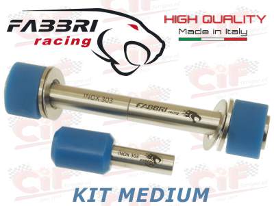 Kit silent block Soft blu Fabbri Vespa 50 Special L N R PK 125 ET3 PRIMAVERA (PER CARTER PIAGGIO)