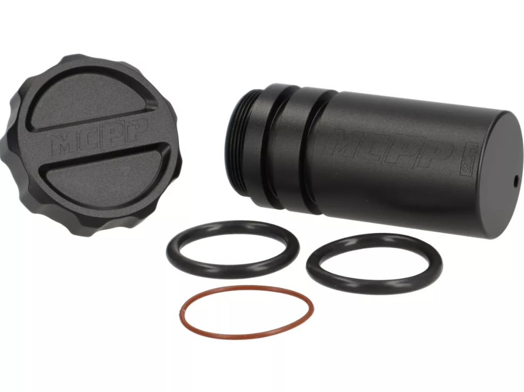 Tappo serbatoio con contenitore olio da 20ml nero MC PROPARTS Piaggio Ciao Bravo