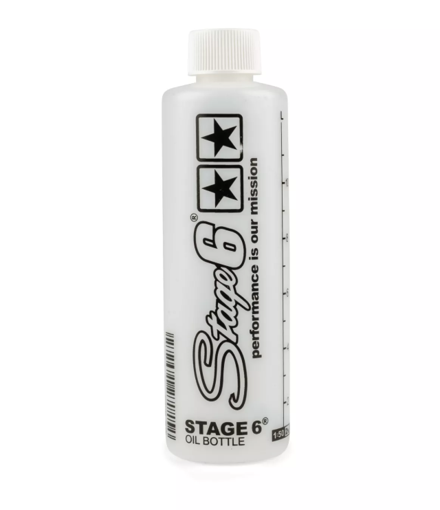 Misurino olio miscela Stage 6 con tappo da 280ml