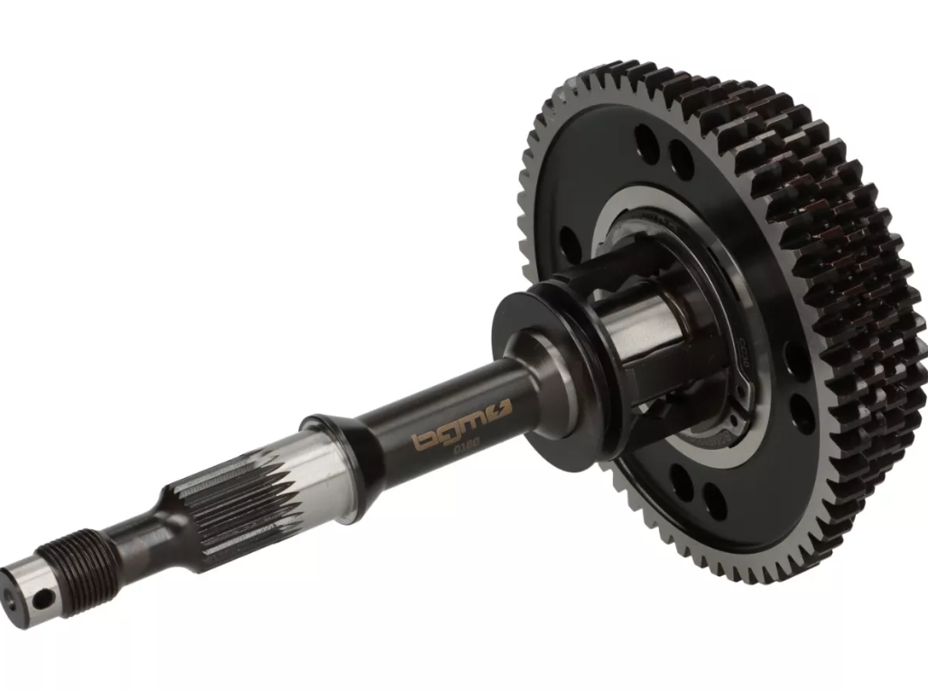 Kit asse albero cambio con ingranaggi e crocera BGM 46-50-54-58 Vespa 50 90 125