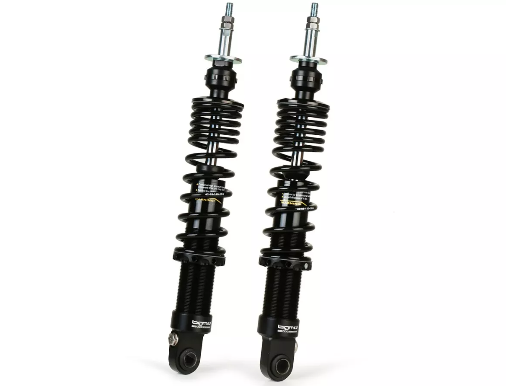 Coppia ammortizzatori posteriori regolabili BGM PRO neri Vespa GTS 125 250 300 310