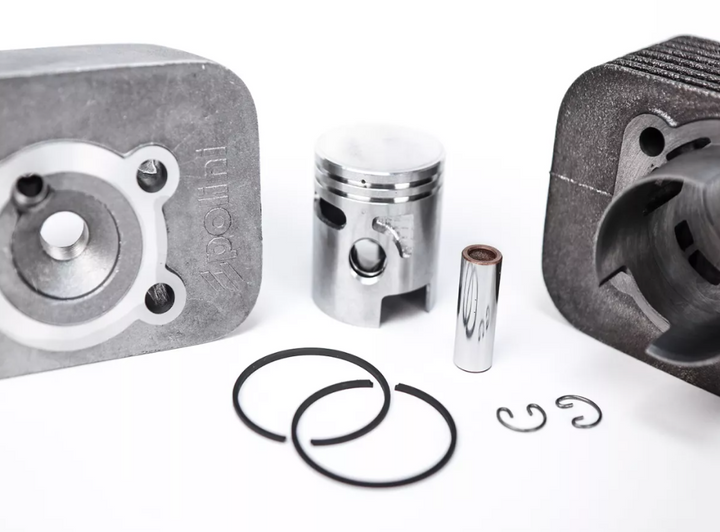 Kit cilindro Polini diametro 43 65cc in ghisa per Piaggio Ciao spinotto 12