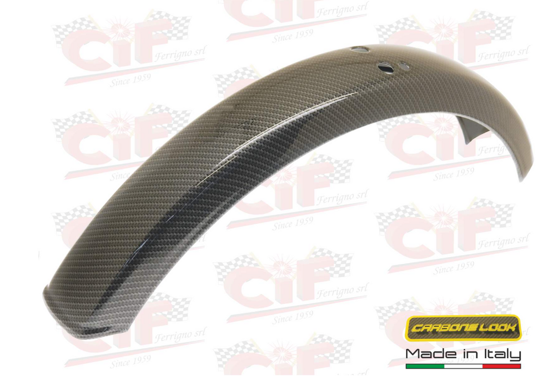 Parafango posteriore carboon look Piaggio Ciao P PX PXV LUSSO ARCOBALENO ERRE R 2 SC 50