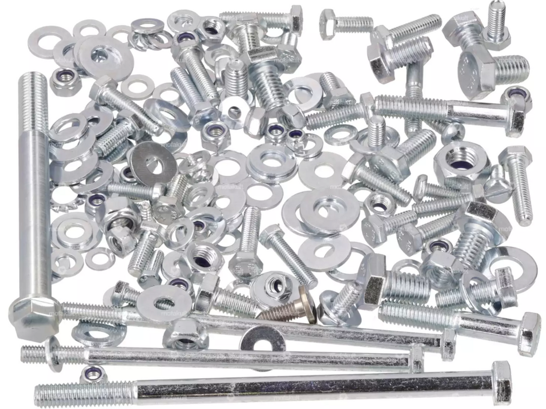 Kit viteria telaio + motore in acciaio zincato per Piaggio Ciao P / SC 50
