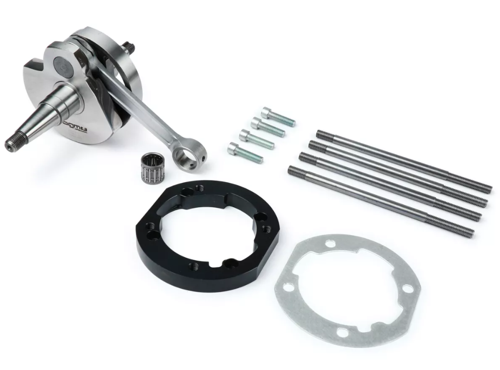 Kit albero motore BGM corsa 60 biella 125 spinotto 16 con basette per Vespa PE PX 200