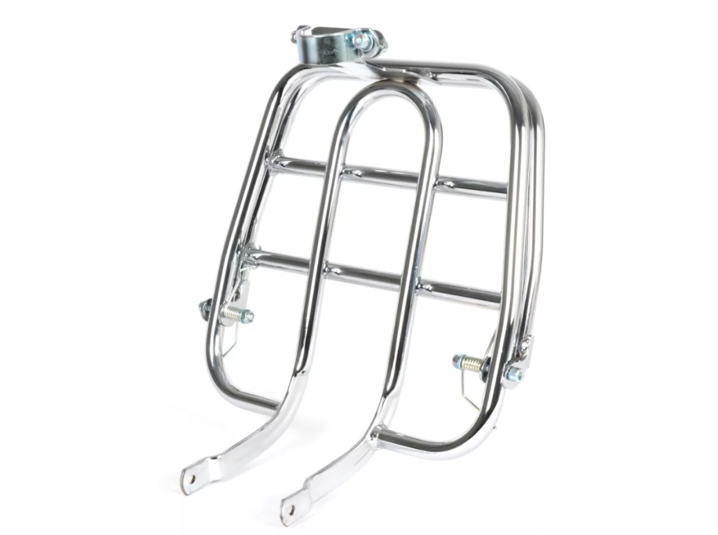 Portapacchi anteriore nero opaco ribaltabile Piaggio Ciao 50 PREORDINA