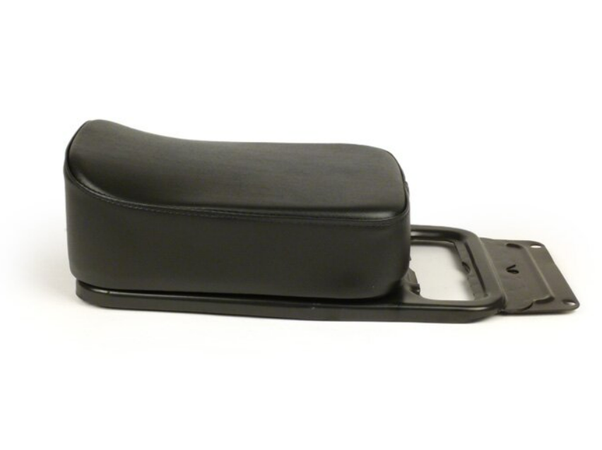 Cuscino sella posteriore nera con piastra Vespa 50 90 125