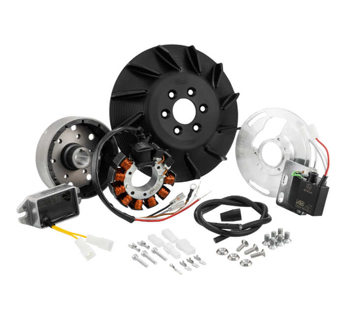 Accensione elettronica corr. alternata SIP BLACK EDITION Vespa GTR TS SPRINT RALLY PE PX COSA 125 150 200