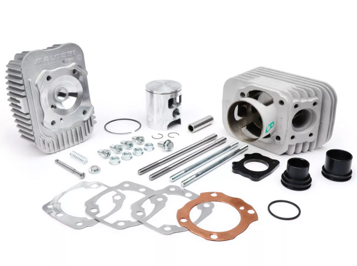 Cilindro Malossi BIG DEPS 4 in alluminio 75cc Piaggio Ciao Si Bravo spinotto 12