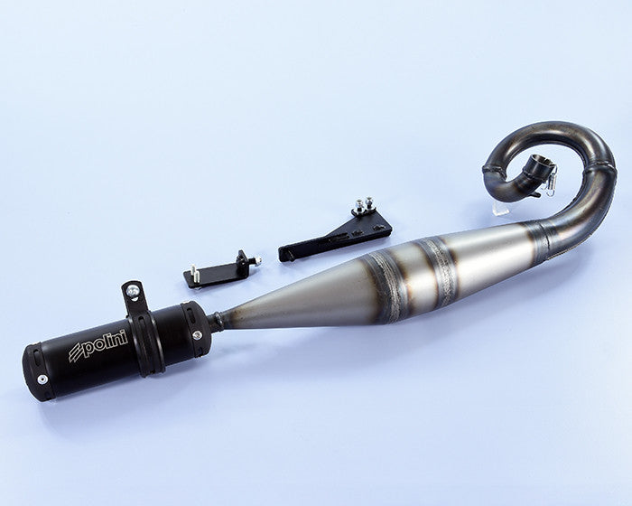 Marmitta espansione Polini For Race Piaggio Ciao Si Bravo Boxer con cilindro a 4 prigionieri