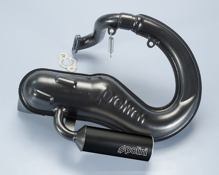 Marmitta Polini con silenziatore in alluminio corsa lunga Vespa PK S XL ETS FL 125
