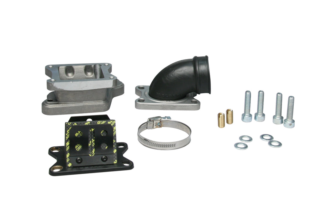 Collettore aspirazione lamellare Malossi Vespa PX con carburatore PHBH 28/30