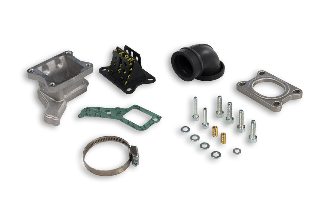 Kit collettore aspirazione lamellare al carter PHBH Malossi X360 Vespa PX T5