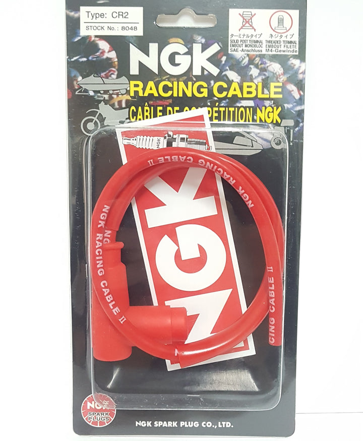 Pipetta cappuccio candela NGK racing rossa in silicone Ciclomotori Vespa Scooter Moto