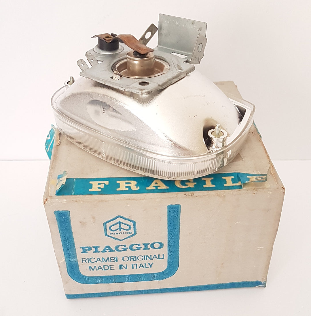 OCCASIONE FONDO MAGAZZINO Faro fanale anteriore originale Triom Piaggio Ciao P PX PXV PV