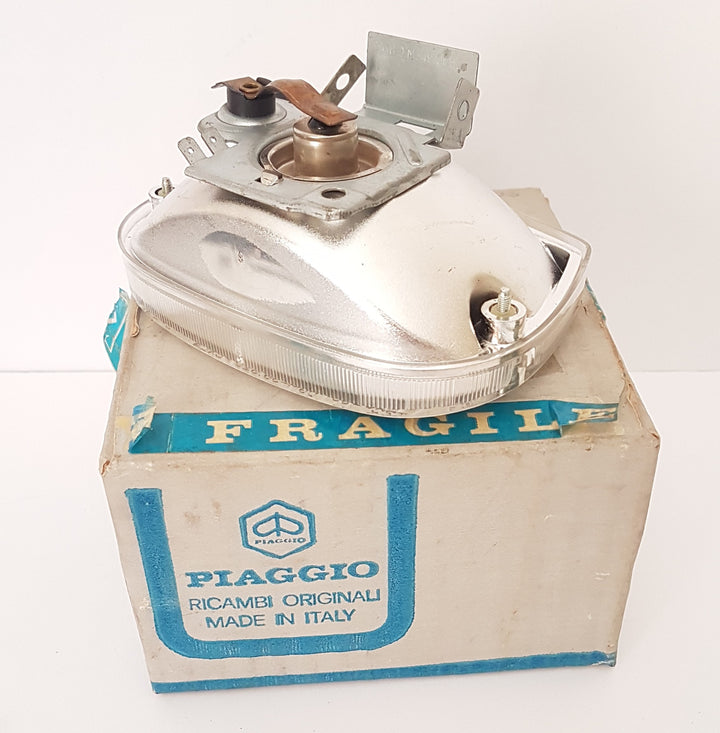 OCCASIONE FONDO MAGAZZINO Faro fanale anteriore originale Triom Piaggio Ciao P PX PXV PV