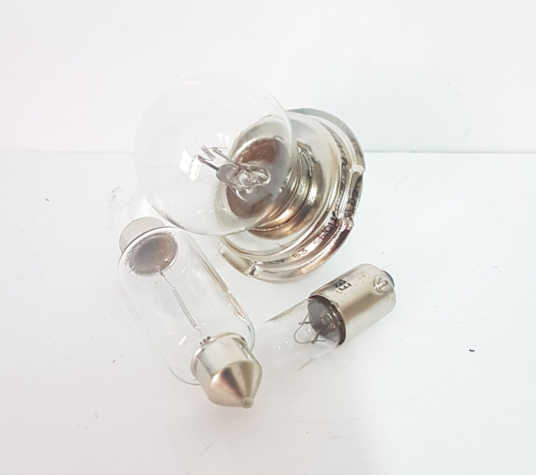 Kit 3 lampade luci 12 VOLT per fanale anteriore e posteriore Piaggio Ciao Si Bravo tutti i modelli