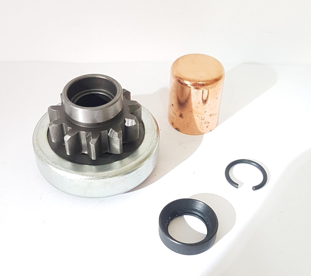 SENZA MOLLA Kit pignone revisione motorino avviamento Vespa PK RUSH HP FL PX ARCOBALENO APE 50