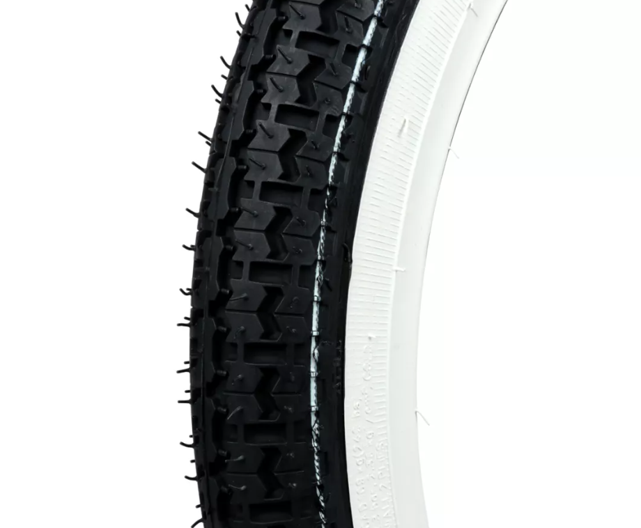 Pneumatico copertone Kenda fascia bianca 2.25-16 TT 31L ciclomotori Piaggio Ciao Si Bravo (RUOTE DA 16)