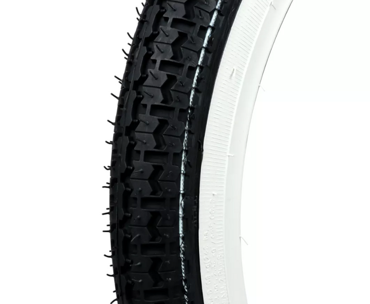 Pneumatico copertone Kenda fascia bianca 2.25-16 TT 31L ciclomotori Piaggio Ciao Si Bravo (RUOTE DA 16)