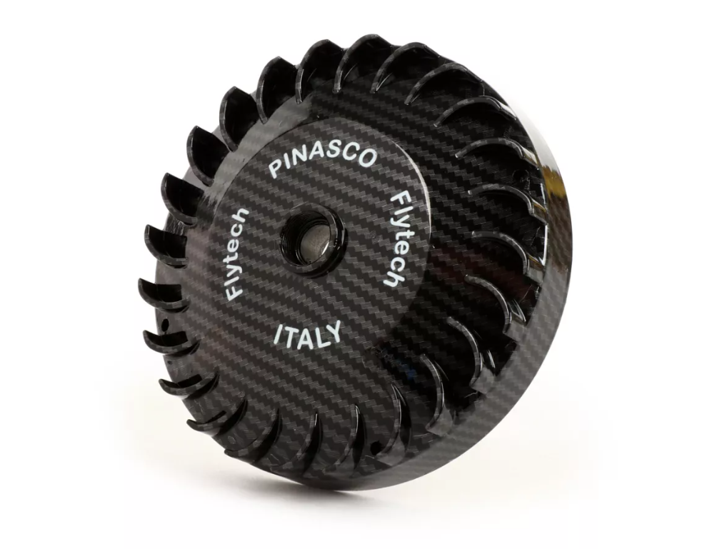 Volano accensione alleggerito Pinasco 2.0 nero Piaggio Ciao Si Bravo con accensione elettronica (600gr)