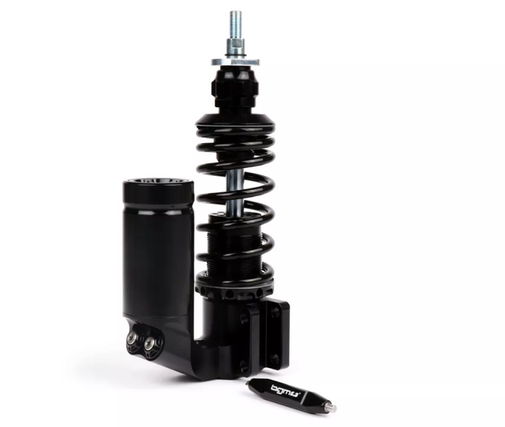 Ammortizzatore anteriore nero regolabile a gas BGM Piaggio Zip Sfera Vespa ET2 ET4