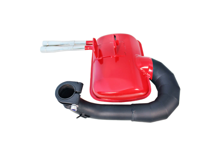 Marmitta scarico espansione rossa Evok 2.0 Racing Vespa PE PX ARCOBALENO 125 150