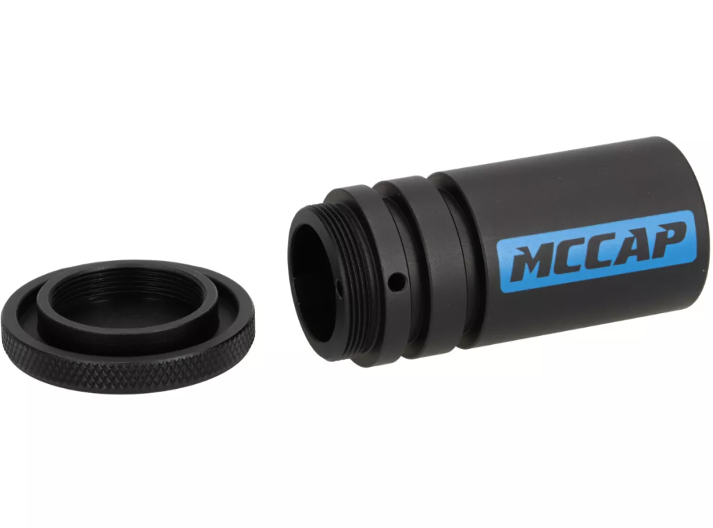 Tappo serbatoio nero con serbatoio olio da 20ml MC PROPARTS Piaggio Ciao SI Bravo