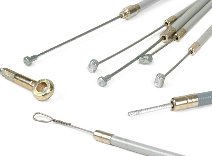 Kit serie cavi trasmissioni grigie BGM Vespa PE PX 125-150-200 fino al 1983
